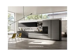 Hot Cucina altri colori design lineare Q01 a soli 7410 Euro Cucine Lineari|Cucine Design