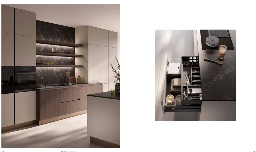 New Cucina altri colori design con isola Easy in offerta Cucine Ad Isola|Cucine Design