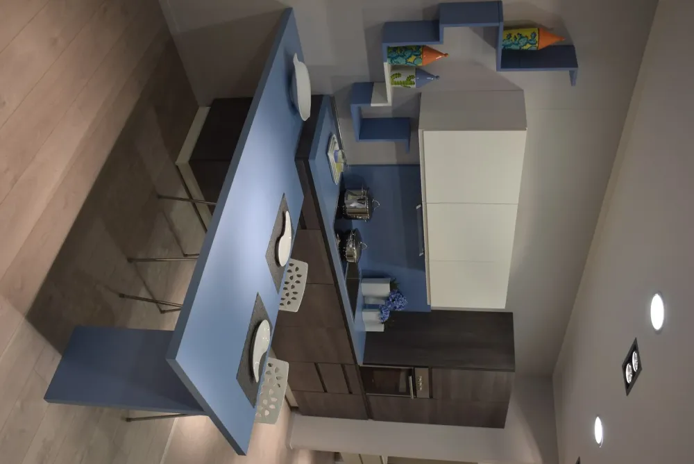 Clearance Cucina altri colori design lineare Smile in Offerta Outlet Cucine Lineari|Cucine Design