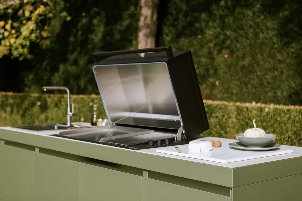 Fogher Cucina altri colori design Cucina da esterno agher   scontata- Cucine Lineari|Cucine Design