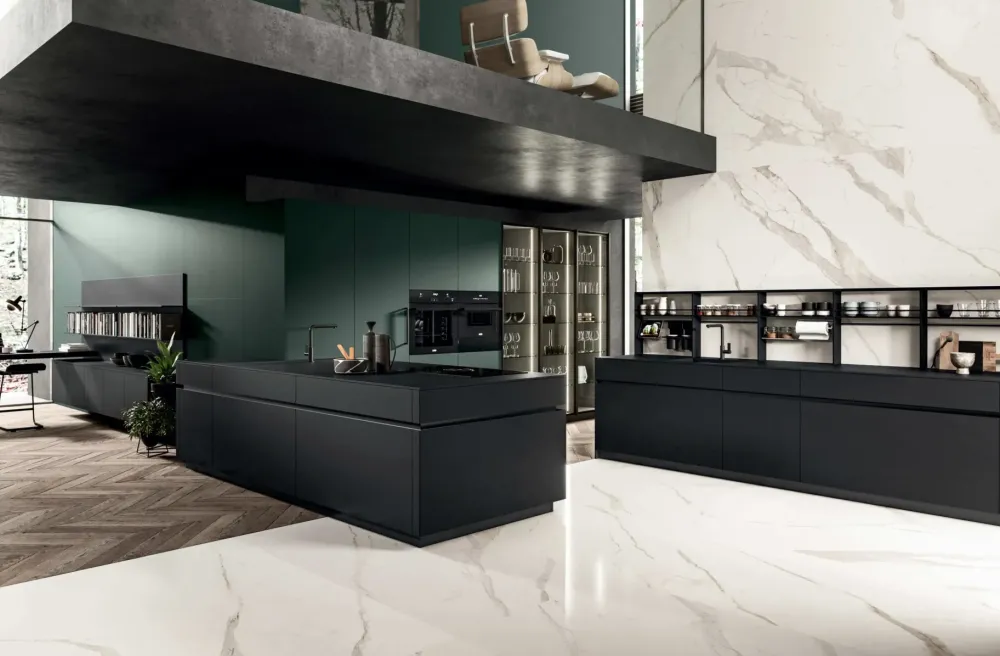 Cucina altri colori design con isola Area 22^Dibiesse Online