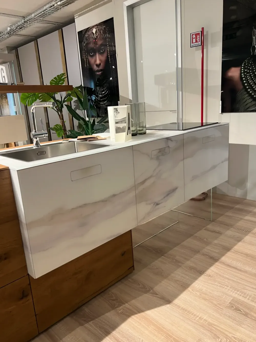 Cucina altri colori design con isola Cucina 36e8^Lago New