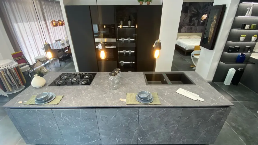 Armony Cucina altri colori design ad isola Kappa in offerta- Cucine Ad Isola|Cucine Design