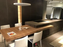 Cucina altri colori design con isola Skill gres^Modulnova