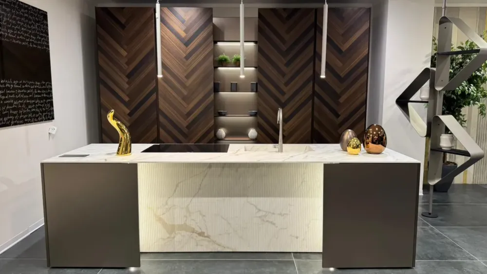 Discount Cucina altri colori design con isola Mantis a soli 26000 Euro Cucine Ad Isola|Cucine Design