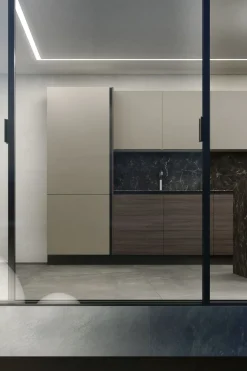 Artigianale Cucina altri colori design con penisola Soft a soli 7328 Euro- Cucine Con Penisola|Cucine Design