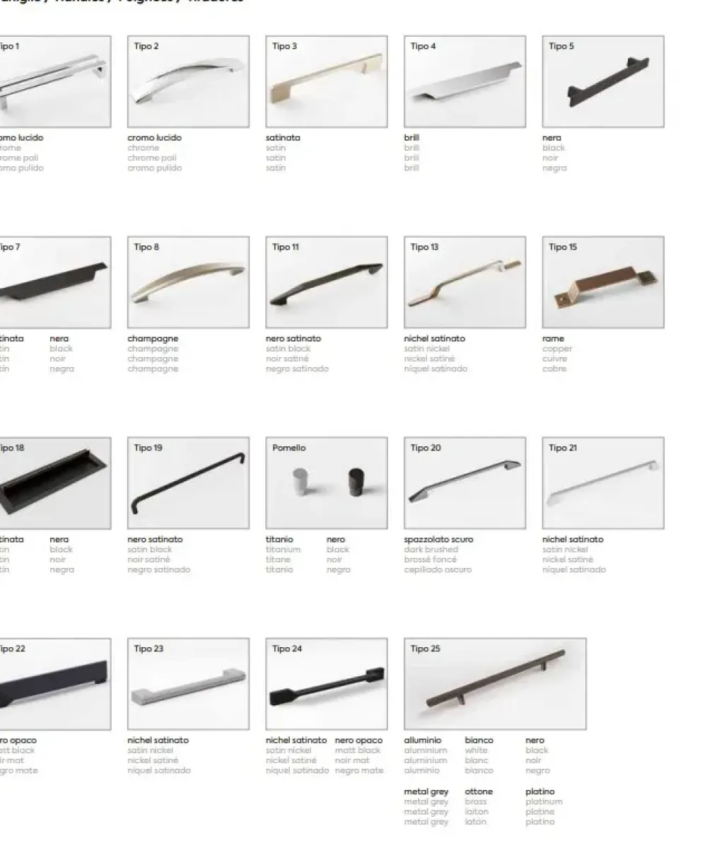 Cucina altri colori moderna lineare Tropea^Imab Hot