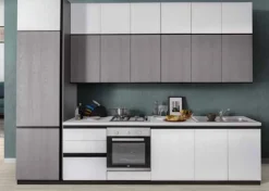 Discount Cucina altri colori moderna lineare Cucina zoe 335 h 264 in offerta Cucine Lineari|Cucine Moderne