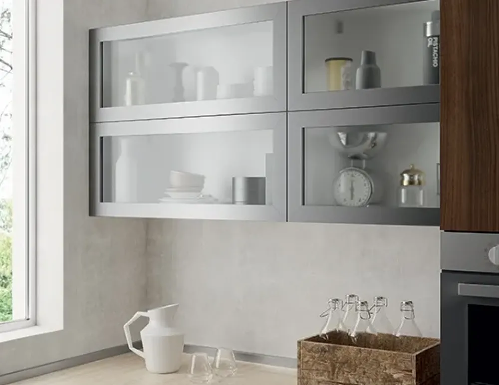 Artigianale Cucina altri colori moderna ad angolo Pd11 * in Offerta Outlet- Cucine Ad Angolo|Cucine Moderne