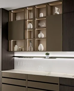 Cucina altri colori moderna Iconica 05 scontata^Veneta Cucine Online