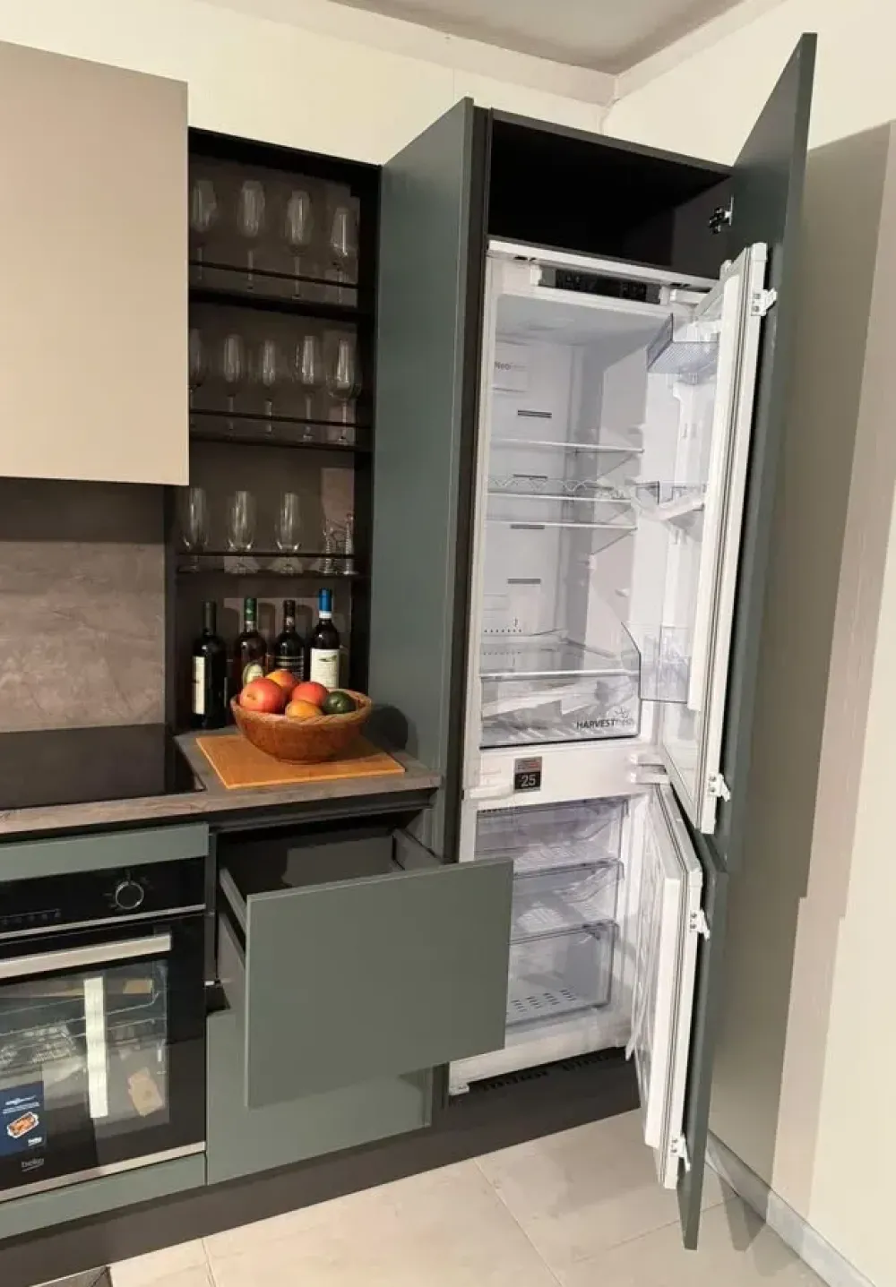 Essebi Cucina altri colori moderna lineare Azimut- Cucine Lineari|Cucine Moderne