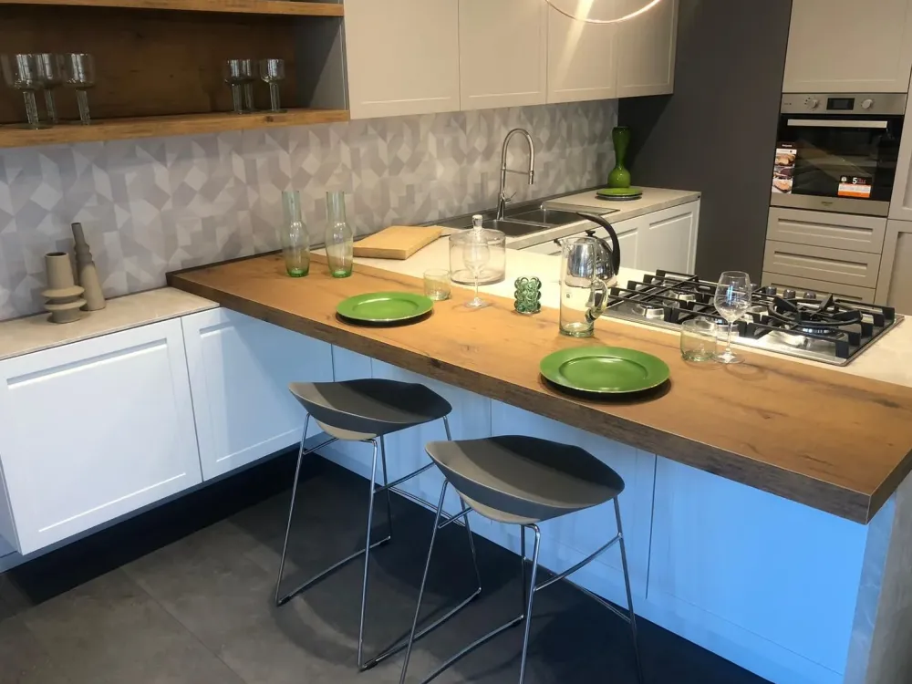 Best Cucina altri colori moderna con penisola Carattere in Offerta Outlet Cucine Con Penisola|Cucine Moderne
