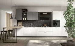 New Cucina altri colori moderna con penisola Joy 7 a soli 6200 Euro Cucine Con Penisola|Cucine Moderne