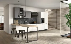 New Cucina altri colori moderna con penisola Joy 7 a soli 6200 Euro Cucine Con Penisola|Cucine Moderne