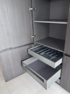 Cucina altri colori moderna con isola Time a soli 15990 Euro^Gentili Group Sale