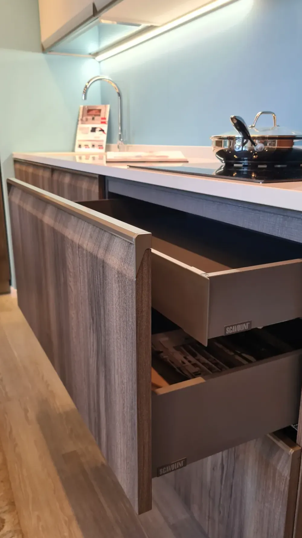 Scavolini Cucina altri colori moderna lineare Formalia a soli 8900 Euro- Cucine Lineari|Cucine Moderne