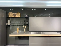 Valcucine Cucina altri colori moderna lineare Genius loci con air logica scontata- Cucine Lineari|Cucine Moderne