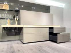 Valcucine Cucina altri colori moderna lineare Genius loci con air logica scontata- Cucine Lineari|Cucine Moderne