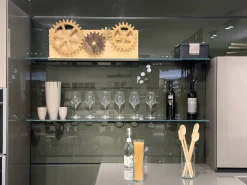 Valcucine Cucina altri colori moderna lineare Genius loci con air logica scontata- Cucine Lineari|Cucine Moderne