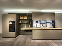 Valcucine Cucina altri colori moderna lineare Genius loci con air logica scontata- Cucine Lineari|Cucine Moderne