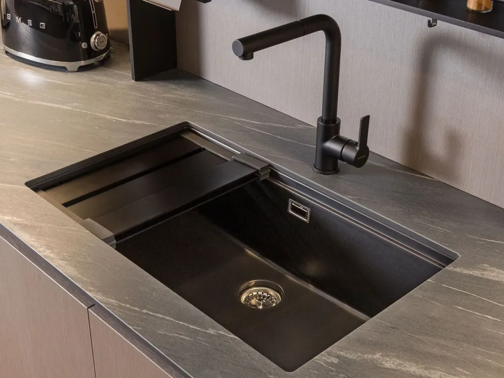 Diotti.com Cucina altri colori moderna con isola Klab 07 outlet a soli 18190 Euro- Cucine Ad Isola|Cucine Moderne