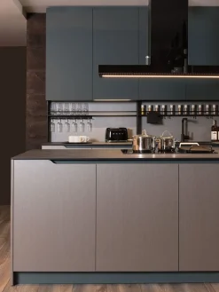 Diotti.com Cucina altri colori moderna con isola Klab 07 outlet a soli 18190 Euro- Cucine Ad Isola|Cucine Moderne