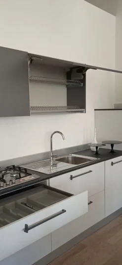Artec Cucina altri colori moderna ad angolo Quadra- Cucine Ad Angolo|Cucine Moderne