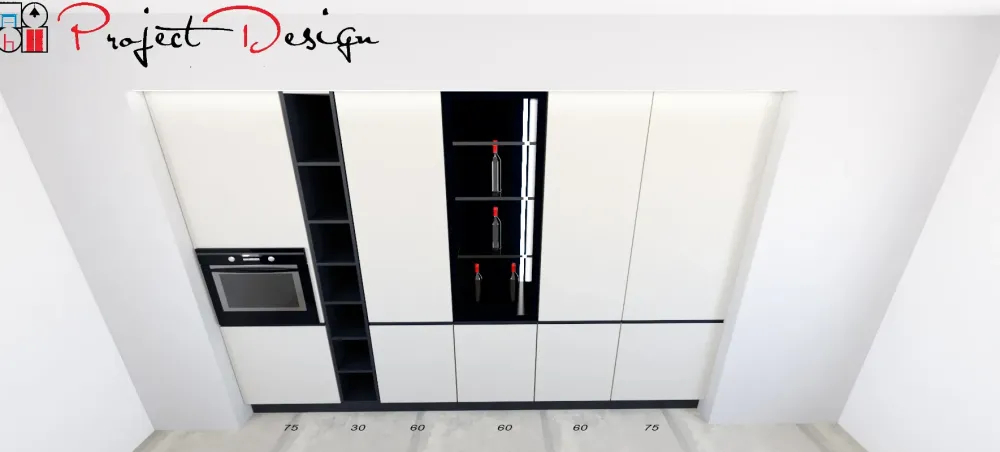 Cucina altri colori moderna con isola Kali a soli 8400 Euro^Arredo3