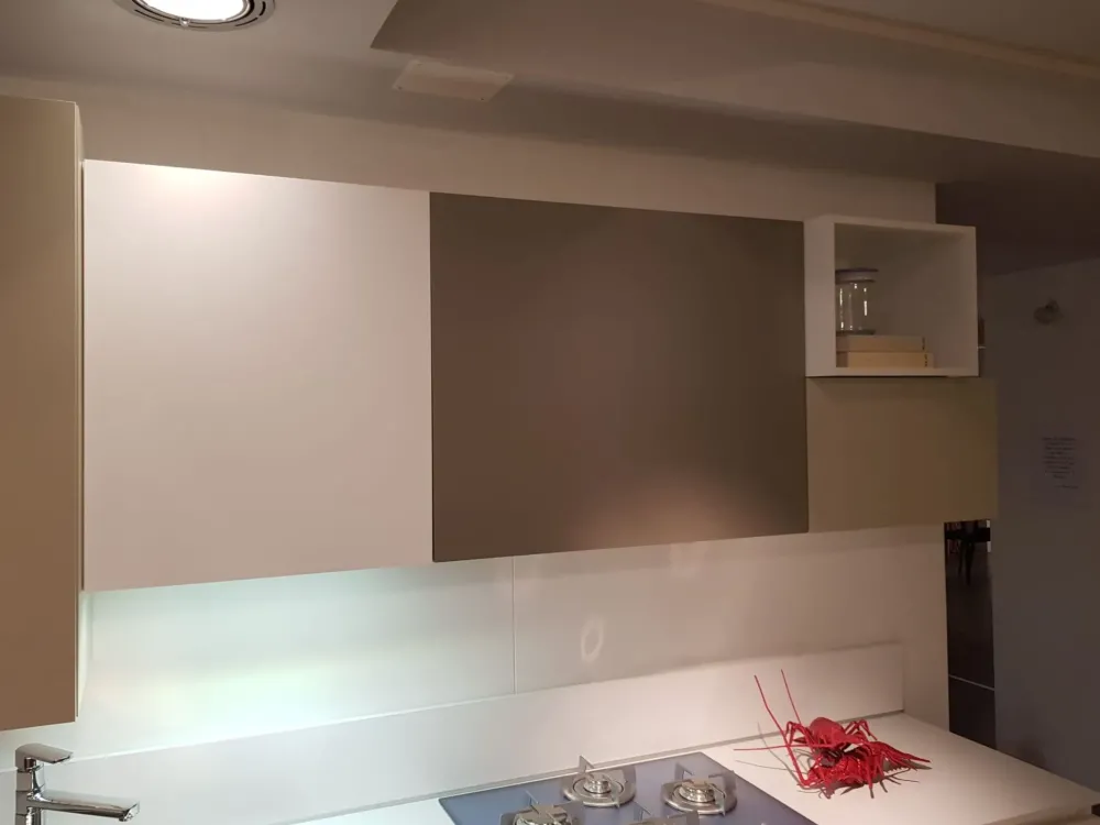 Cucina altri colori moderna ad angolo Space in Offerta Outlet^Gd Arredamenti Online