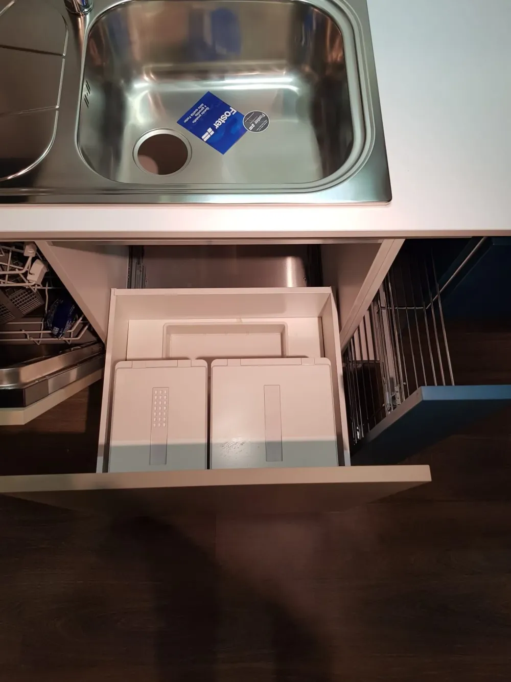 Cucina altri colori moderna ad angolo Space in Offerta Outlet^Gd Arredamenti Online