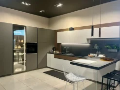Cucina altri colori moderna ad angolo Libra a soli 17456 Euro^Scavolini Clearance