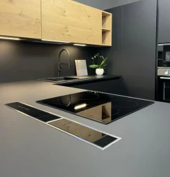 Discount Cucina altri colori moderna con penisola cucine modello lab in offerta Cucine Con Penisola|Cucine Moderne