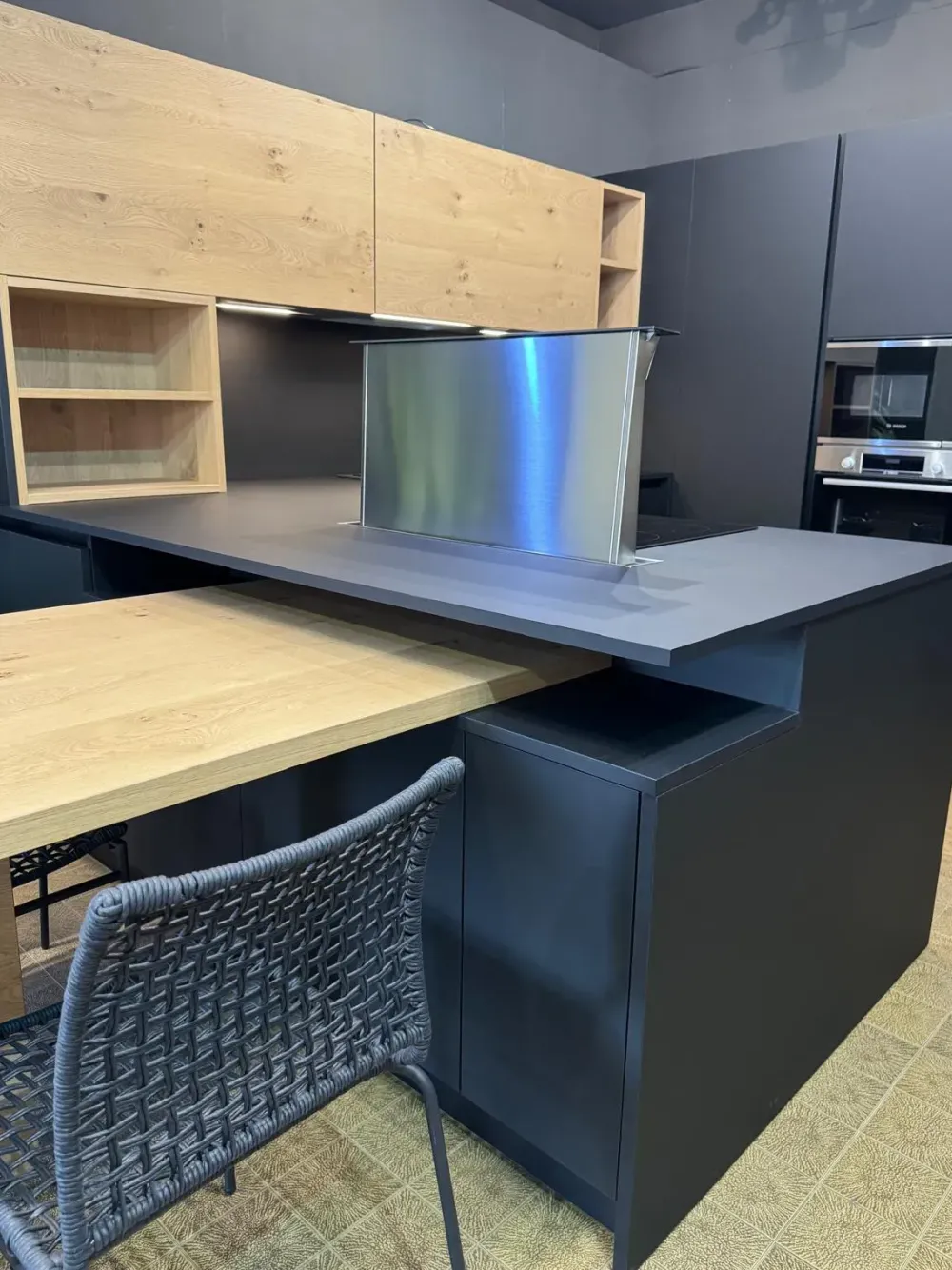 Discount Cucina altri colori moderna con penisola cucine modello lab in offerta Cucine Con Penisola|Cucine Moderne