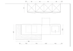 Outlet Cucina altri colori moderna con isola 36e8 Cucine Ad Isola|Cucine Moderne