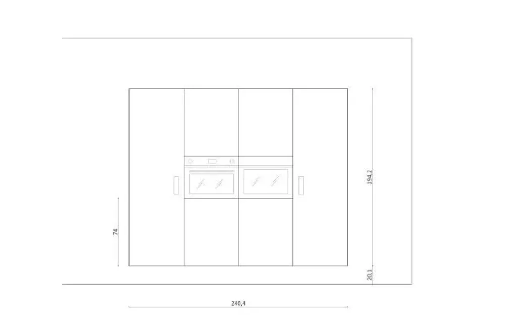 Outlet Cucina altri colori moderna con isola 36e8 Cucine Ad Isola|Cucine Moderne