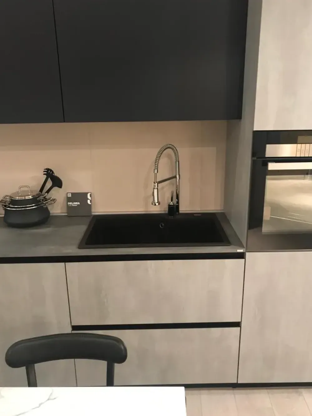 Scavolini Cucina altri colori moderna con penisola Delinea scontata- Cucine Con Penisola|Cucine Moderne