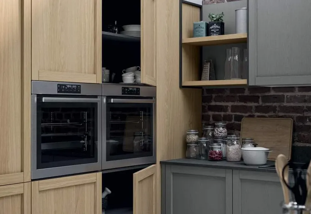 Sale Cucina altri colori moderna con penisola Noah a soli 9220 Euro Cucine Con Penisola|Cucine Moderne