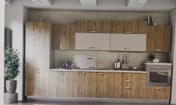 Discount Cucina altri colori moderna lineare Katty in Offerta Outlet Cucine Lineari|Cucine Moderne