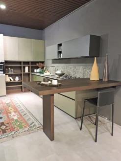 Hot Cucina altri colori moderna ad angolo Logica 2.2 l90 in offerta Cucine Ad Angolo|Cucine Moderne