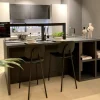 Cucina altri colori moderna con isola Motus^Scavolini New