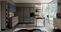 Cucina altri colori moderna ad angolo Tropea dm0683 in Offerta Outlet Cucine Ad Angolo|Cucine Moderne