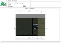 Cucina altri colori moderna ad angolo Tropea dm0683 in Offerta Outlet Cucine Ad Angolo|Cucine Moderne