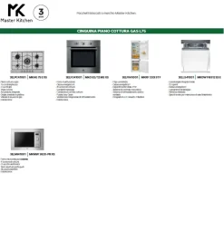 Cucina altri colori moderna lineare Capri in offerta^Imab Outlet