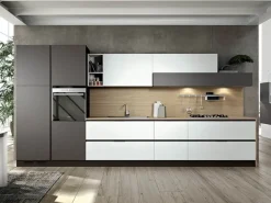 Arredo3 Cucina An design grigio lineare scontata 38%- Cucine Lineari|Cucine Design