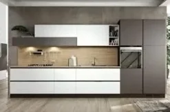 Arredo3 Cucina An design grigio lineare scontata 38%- Cucine Lineari|Cucine Design