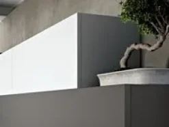 Arredo3 Cucina An design grigio lineare scontata 38%- Cucine Lineari|Cucine Design