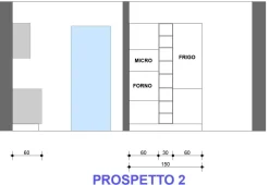 Sale Cucina antracite design con penisola Line in Offerta Outlet Cucine Con Penisola|Cucine Design