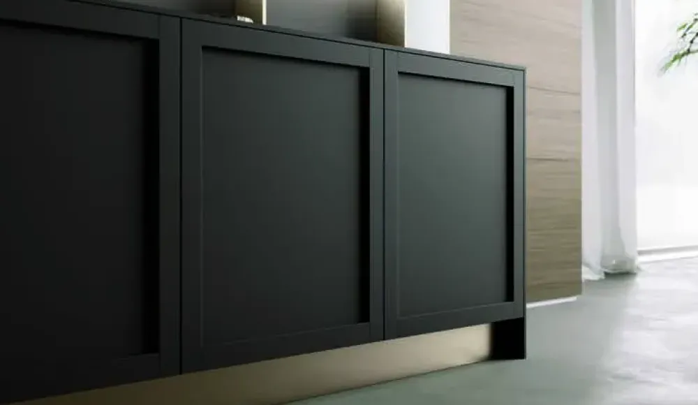 Clearance Cucina antracite design Penta / lungomare compo 11 scontata Cucine Lineari|Cucine Design