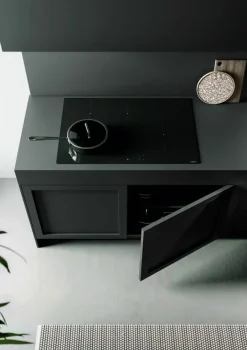 Clearance Cucina antracite design Penta / lungomare compo 11 scontata Cucine Lineari|Cucine Design