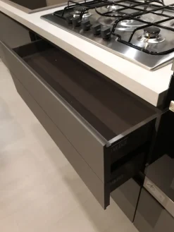 Cucina antracite moderna lineare Easy Ar^Ar-Due Online